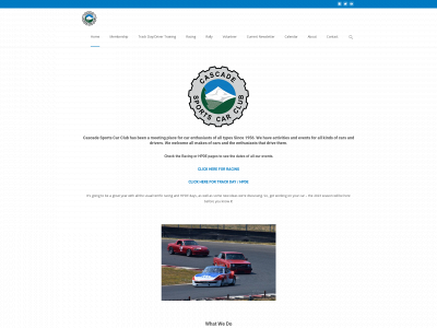 cascadesportscarclub.org snapshot
