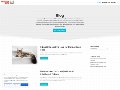mainecoongifts.com snapshot