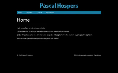 pascalhospers.nl snapshot