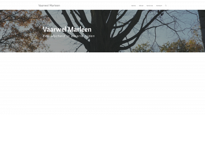 vaarwelmarleen.be snapshot