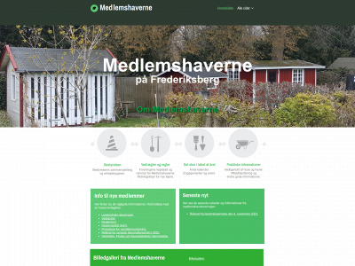 medlemshaverne.dk snapshot