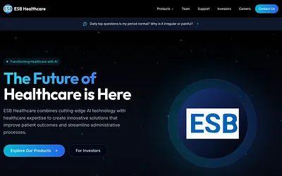 esbhealthcare.com snapshot