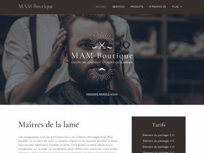 mam-boutique.com snapshot