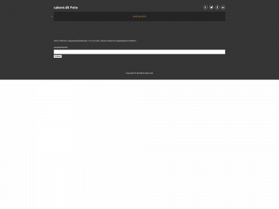 caboni.dk snapshot