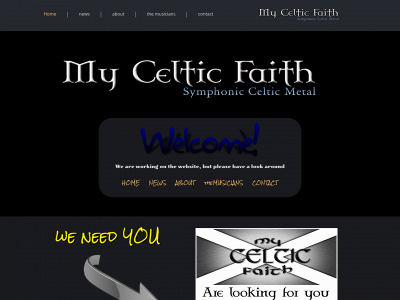 mycelticfaith.com snapshot