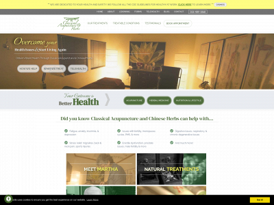 www.classicalacupunctureherbs.com snapshot