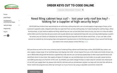www.key2code.co.uk snapshot