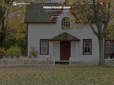 freshpickedleads.com snapshot