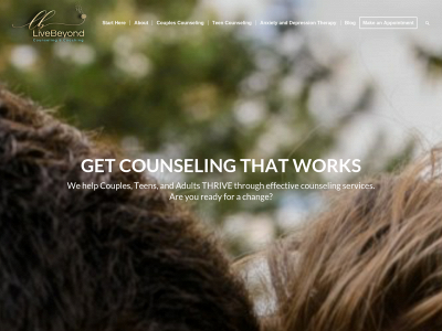 livebeyondcounseling.com snapshot