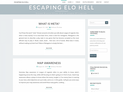 escapingelohell.com snapshot