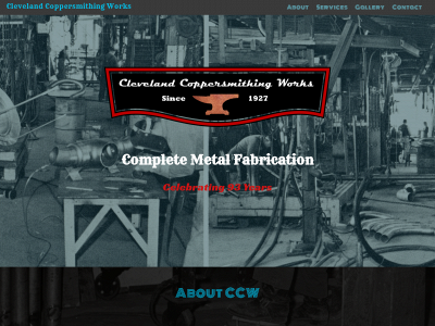 clevelandcoppersmithing.com snapshot