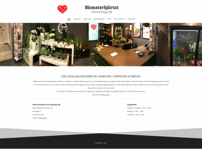 blomsterhjartat.se snapshot