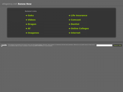 afagency.net snapshot