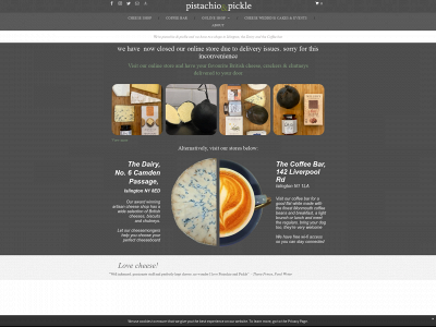 pistachioandpickle.com snapshot