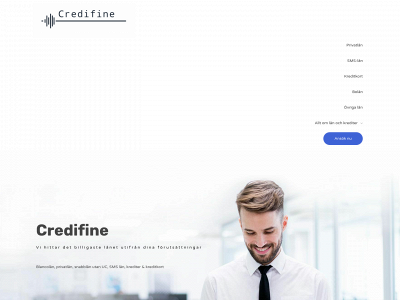 credifine.com snapshot