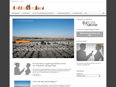 eumigrantflygtning.dk snapshot