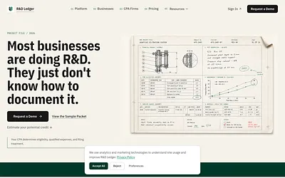 rndledger.com snapshot