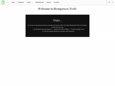 rempower.tech snapshot