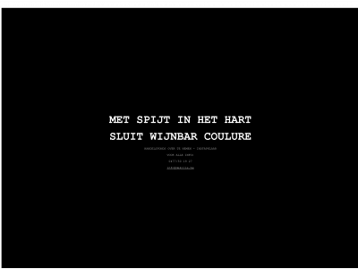 coulure.be snapshot