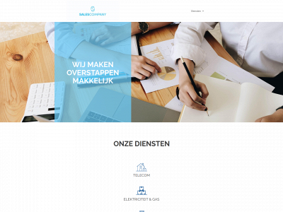 salescompany.be snapshot