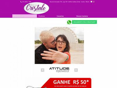 oticacristale.com.br snapshot