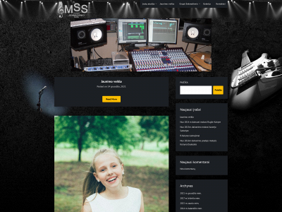 sekmadienisrecording.lt snapshot