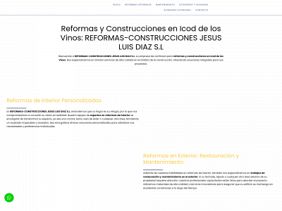 www.reformasyconstruccionesjesus.es snapshot