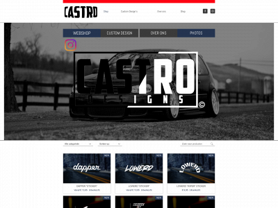castro-shop.be snapshot