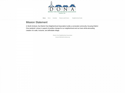 amherstdona.org snapshot