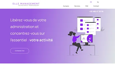 elle-management.be snapshot