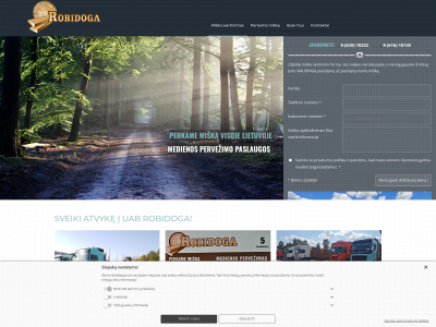 robidoga.lt snapshot
