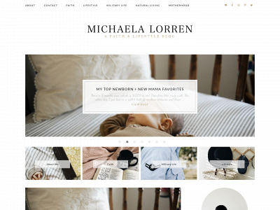 michaelalorren.com snapshot
