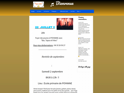 musicorock.fr snapshot