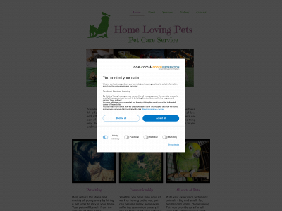 home-loving-pets.co.uk snapshot
