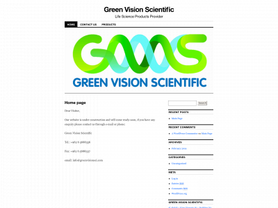 greenvisionsci.com snapshot