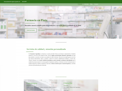 farmaciacapuchinas.com snapshot