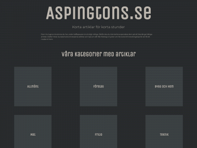 aspingtons.se snapshot