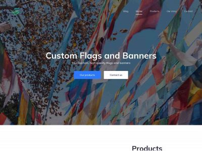 customflagsandbanners.eu snapshot