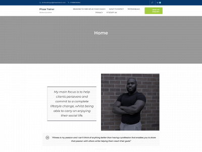 phasetrainer.com snapshot