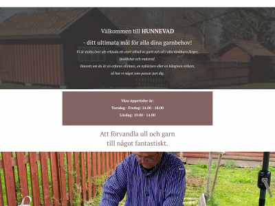 hunnevad.se snapshot
