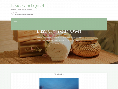 trypeaceandquiet.com snapshot