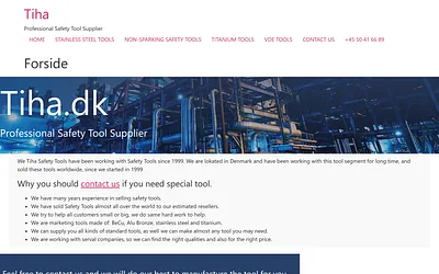 tiha.dk snapshot