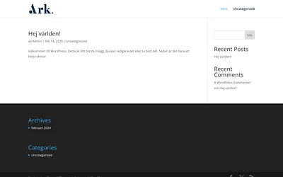 arkommunikation.se snapshot