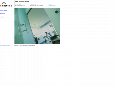 smileclinic.be snapshot