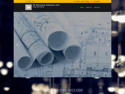 ptelectricalsolutions.com snapshot