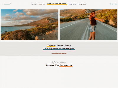 thetejanaabroad.com snapshot