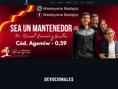 iglesiametodistawesleyana.com snapshot