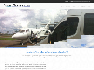www.saulotransporte.com.br snapshot
