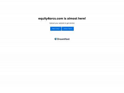 equity4orcs.com snapshot