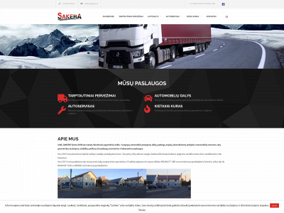 sakera.lt snapshot